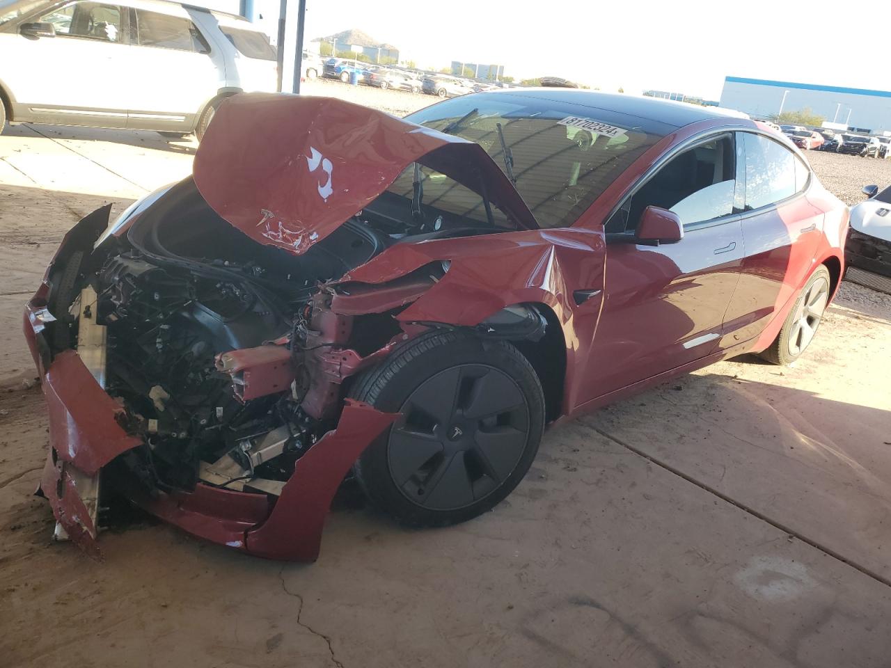 2023 TESLA MODEL 3  VIN:5YJ3E1EAXPF499651