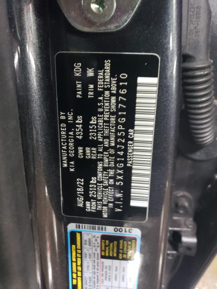 2023 KIA K5 LXS VIN:5XXG14J25PG177610
