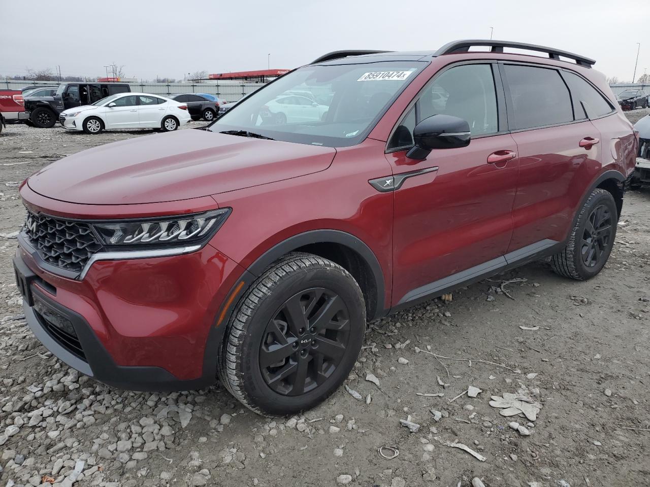 2022 KIA SORENTO S VIN:5XYRLDLC1NG096248