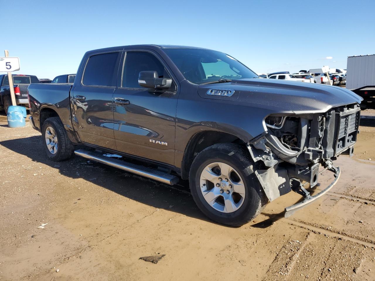 2022 RAM 1500 BIG HORN/LONE STAR VIN:1C6RREFT1NN187343