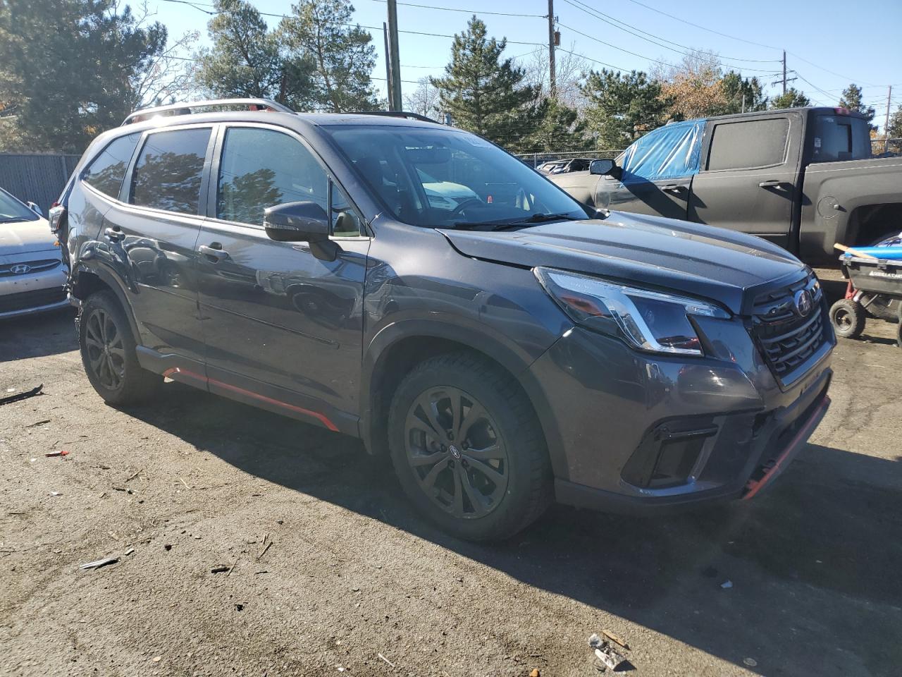 2022 SUBARU FORESTER SPORT VIN:JF2SKAJC4NH477364