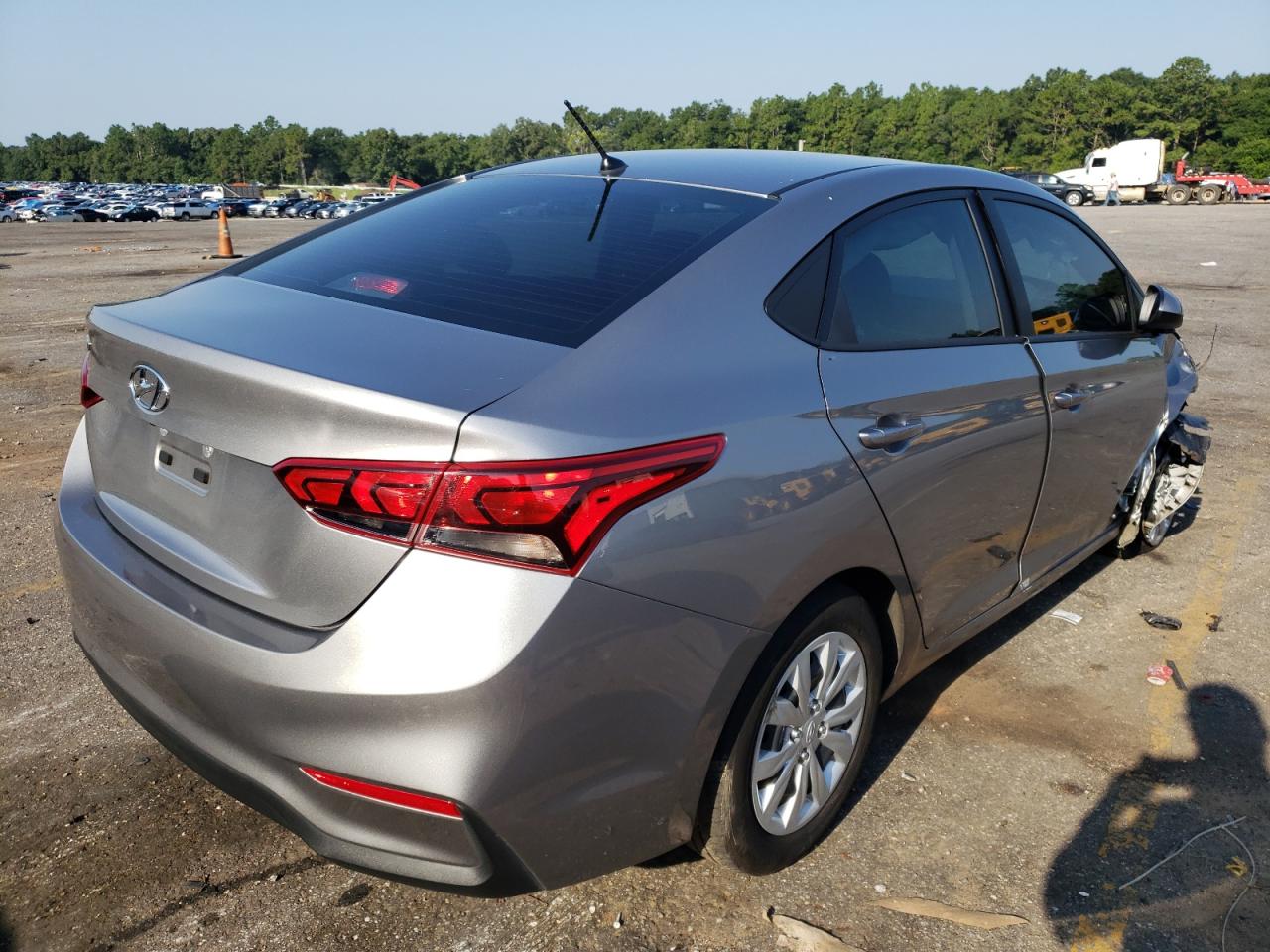 2022 HYUNDAI ACCENT SE VIN:3KPC24A64NE186710