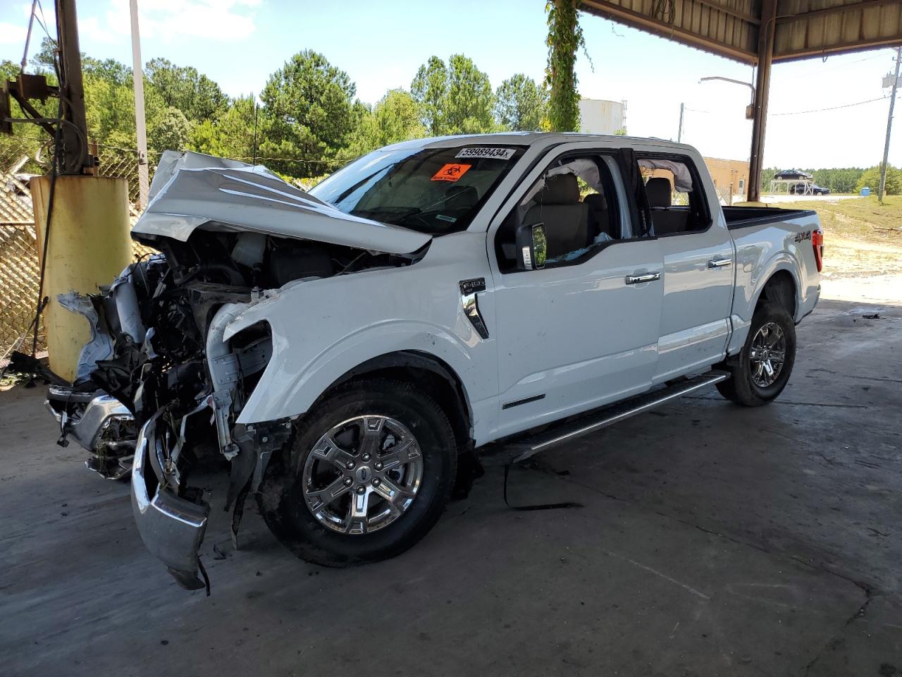 2022 FORD F150 SUPERCREW VIN:1FTFW1ED5NFB46277