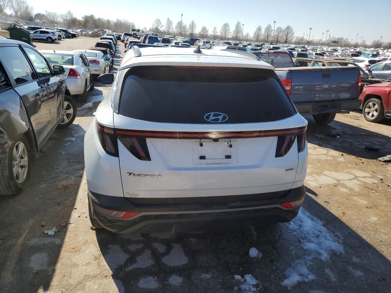 2022 HYUNDAI TUCSON SEL VIN:5NMJBCAE5NH038907
