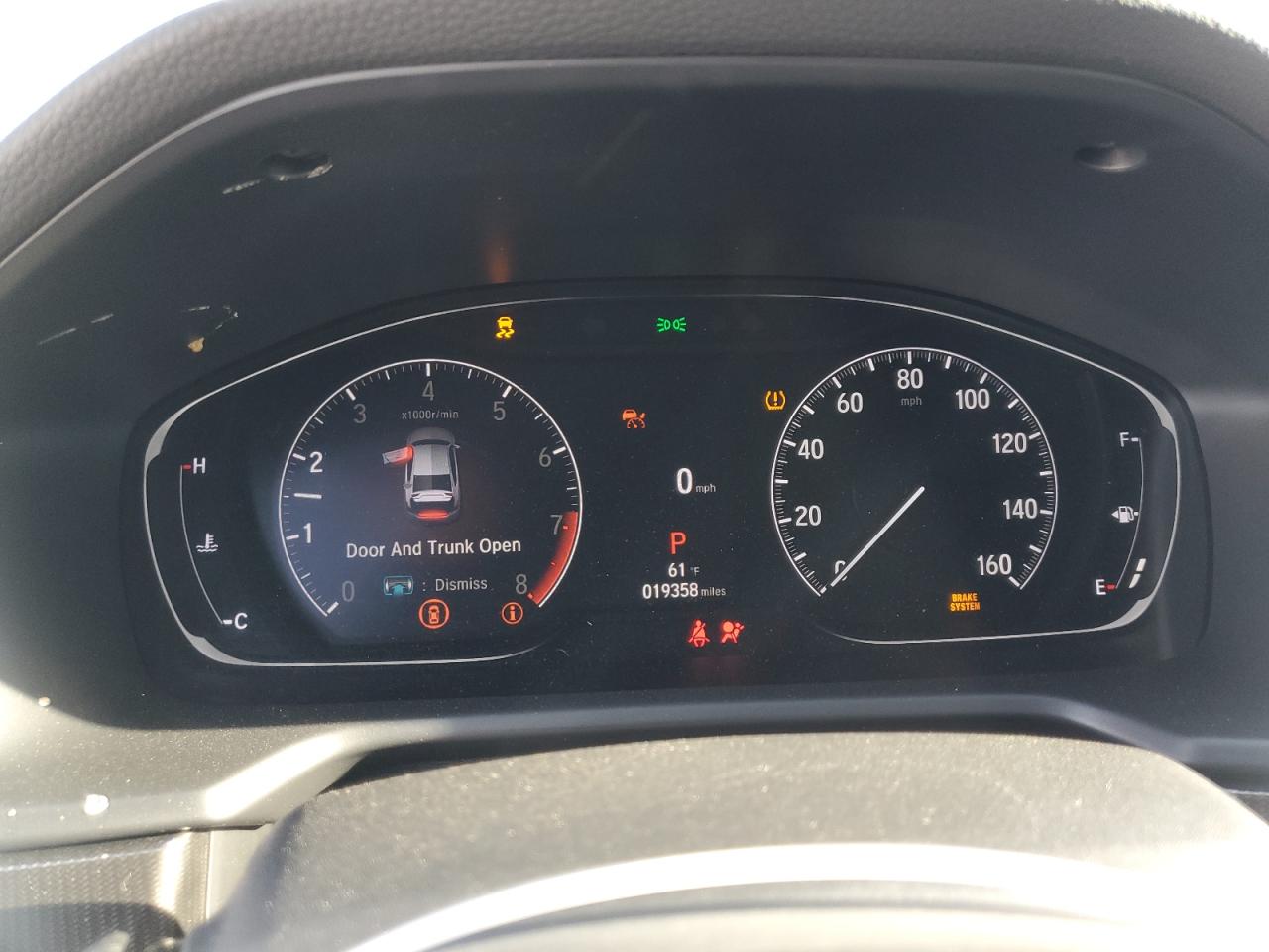2022 HONDA ACCORD SPORT VIN:1HGCV2F39NA003543