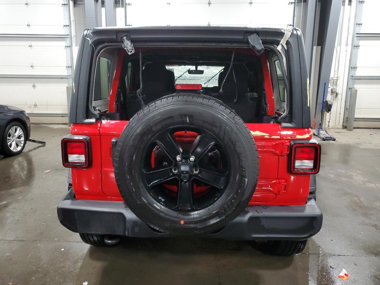 2022 JEEP WRANGLER UNLIMITED SPORT VIN:1C4HJXDG7NW103646