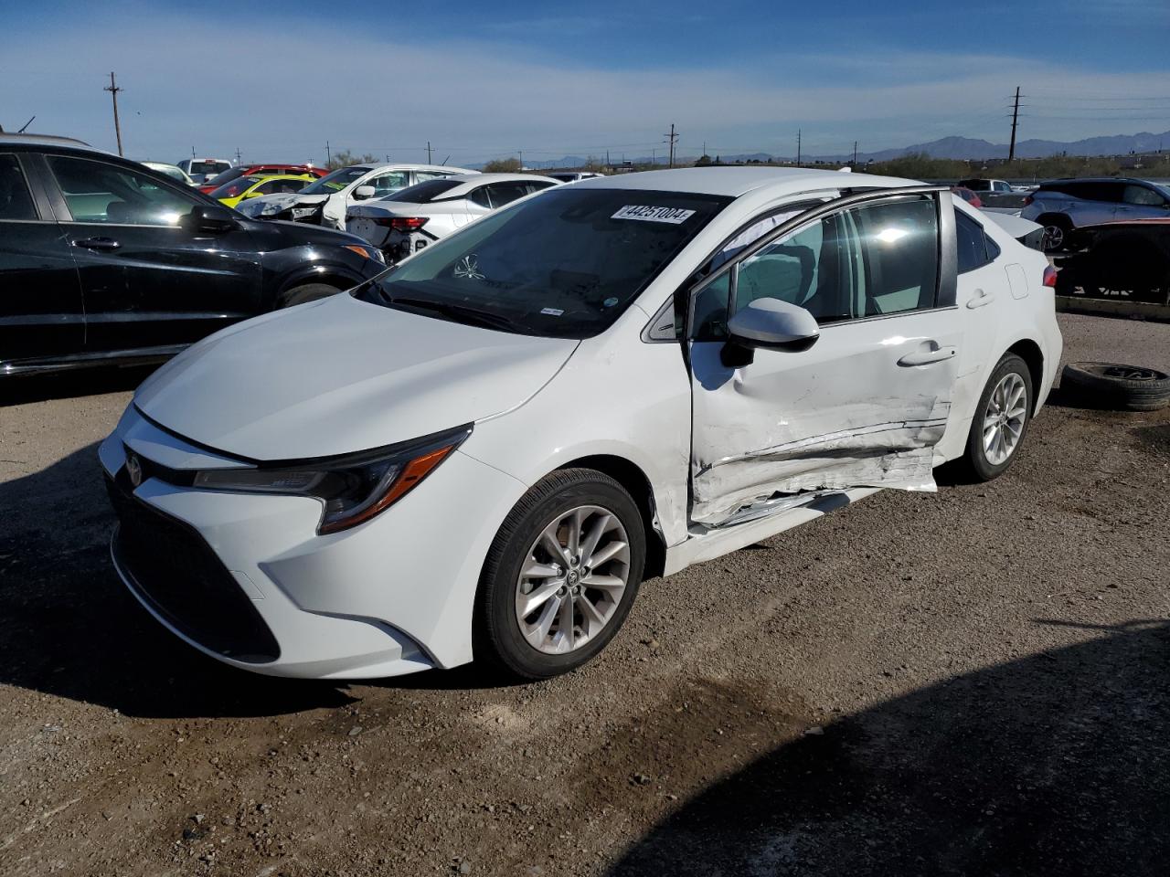 2022 TOYOTA COROLLA LE VIN:JTDVPMAE2N3022915