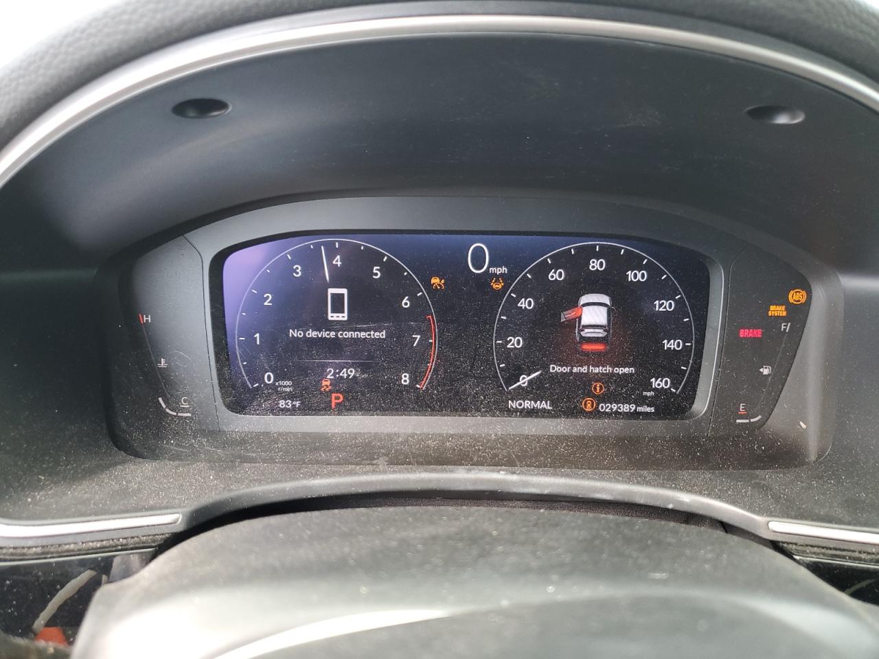 2022 HONDA CIVIC SPORT TOURING VIN:19XFL1H81NE022539