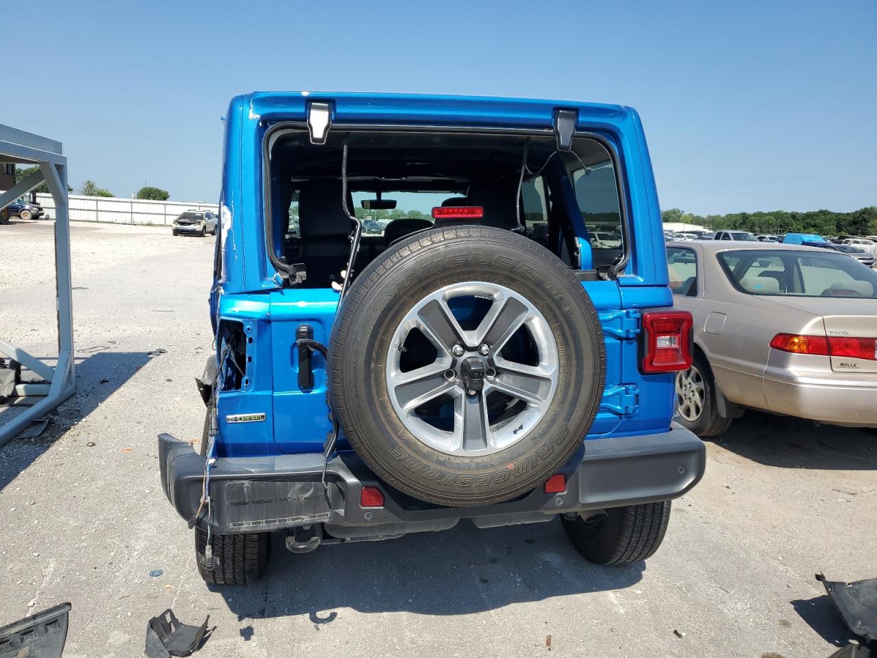 2023 JEEP WRANGLER SAHARA VIN:WP0AA2A8XNS255297