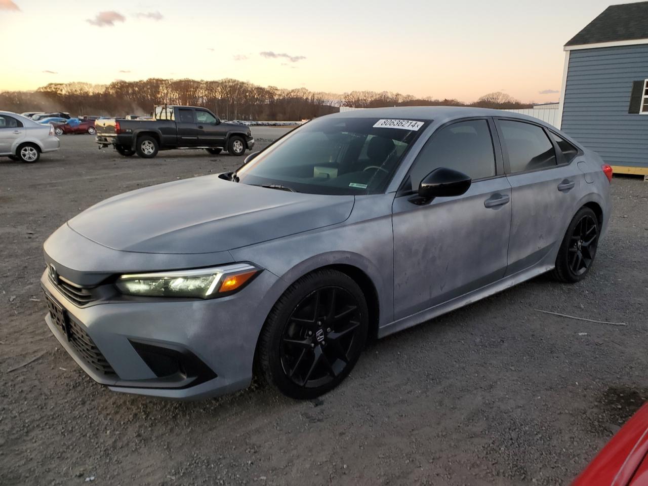 2022 HONDA CIVIC SPORT VIN:2HGFE2F54NH537033