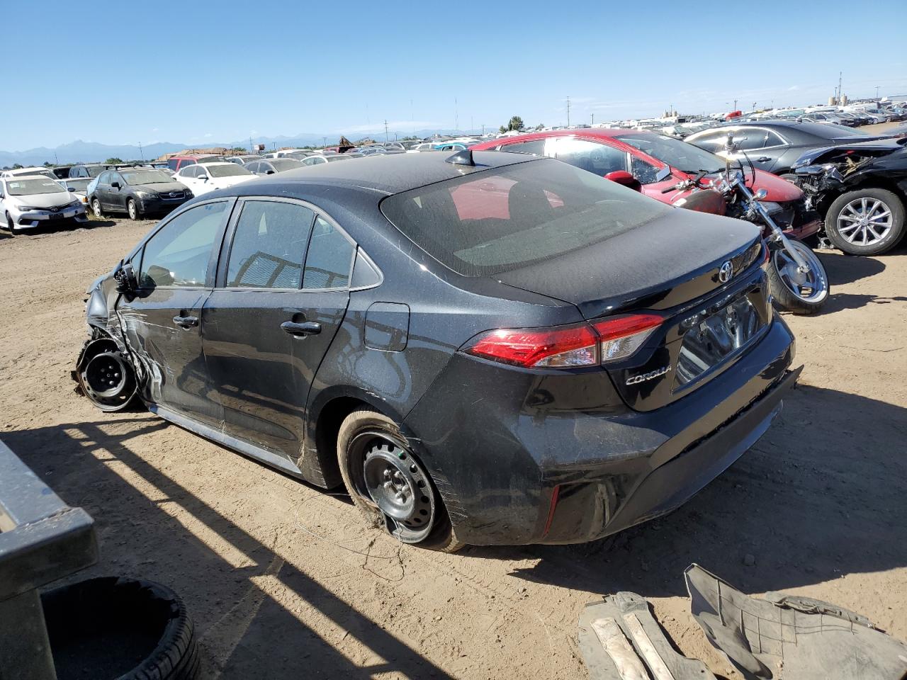 2022 TOYOTA COROLLA LE VIN:5YFEPMAE7NP282668