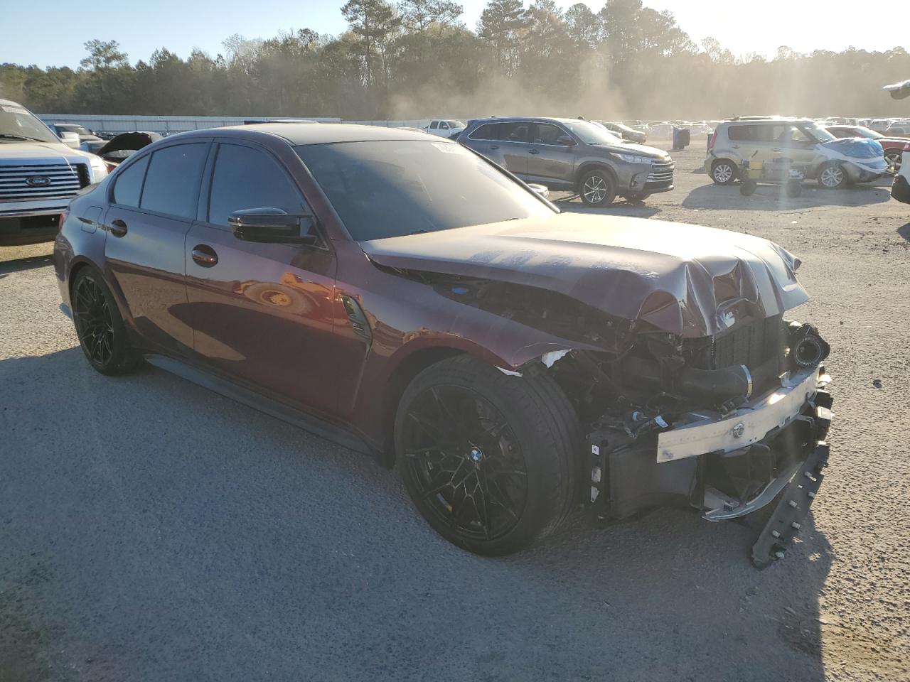 2023 BMW M3 COMPETITION VIN:WBS43AY01PFP95661