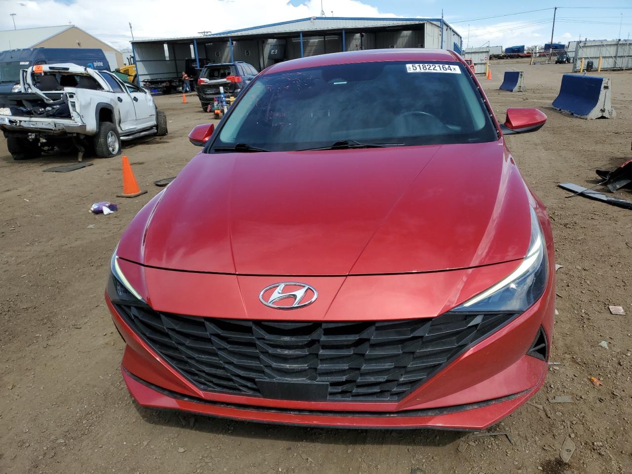 2022 HYUNDAI ELANTRA SEL VIN:5NPLS4AG5NH053782