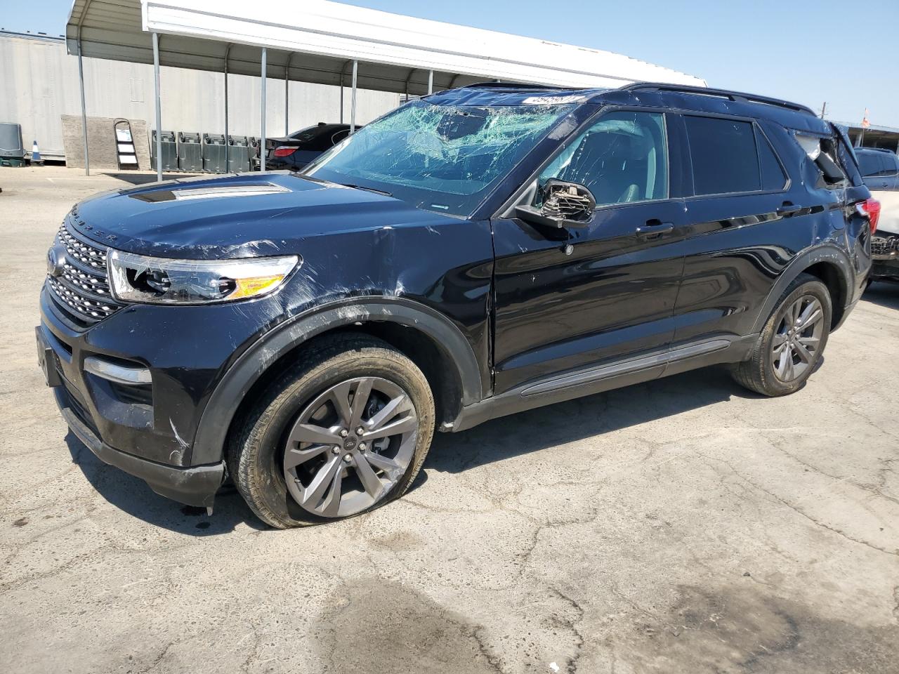 2022 FORD EXPLORER XLT VIN:1FMSK8DH4NGA78759