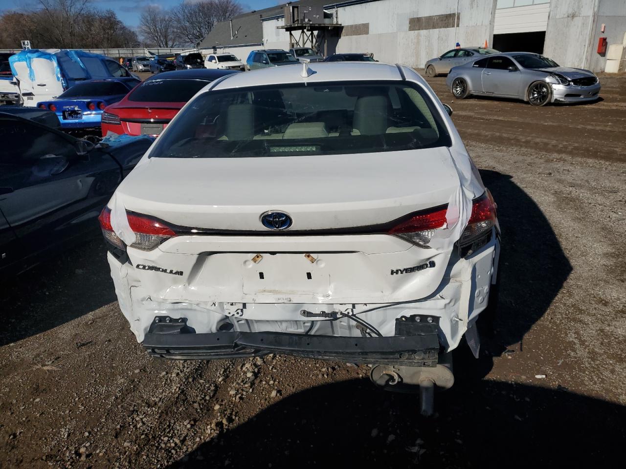 2022 TOYOTA COROLLA LE VIN:JTDEAMDE7N3004455