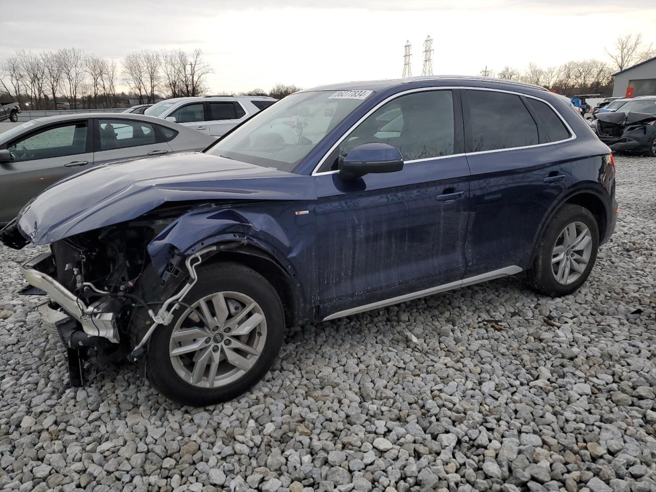 2022 AUDI Q5 PREMIUM 45 VIN:WA1GAAFY8N2102070
