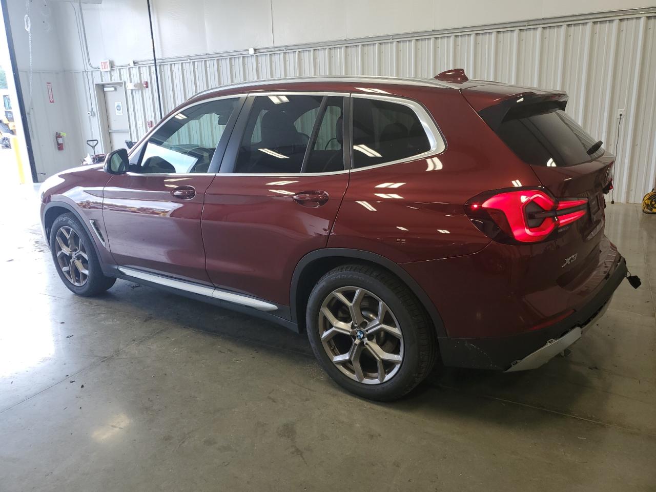 2022 BMW X3 XDRIVE30I VIN:5UX53DP05N9L70033