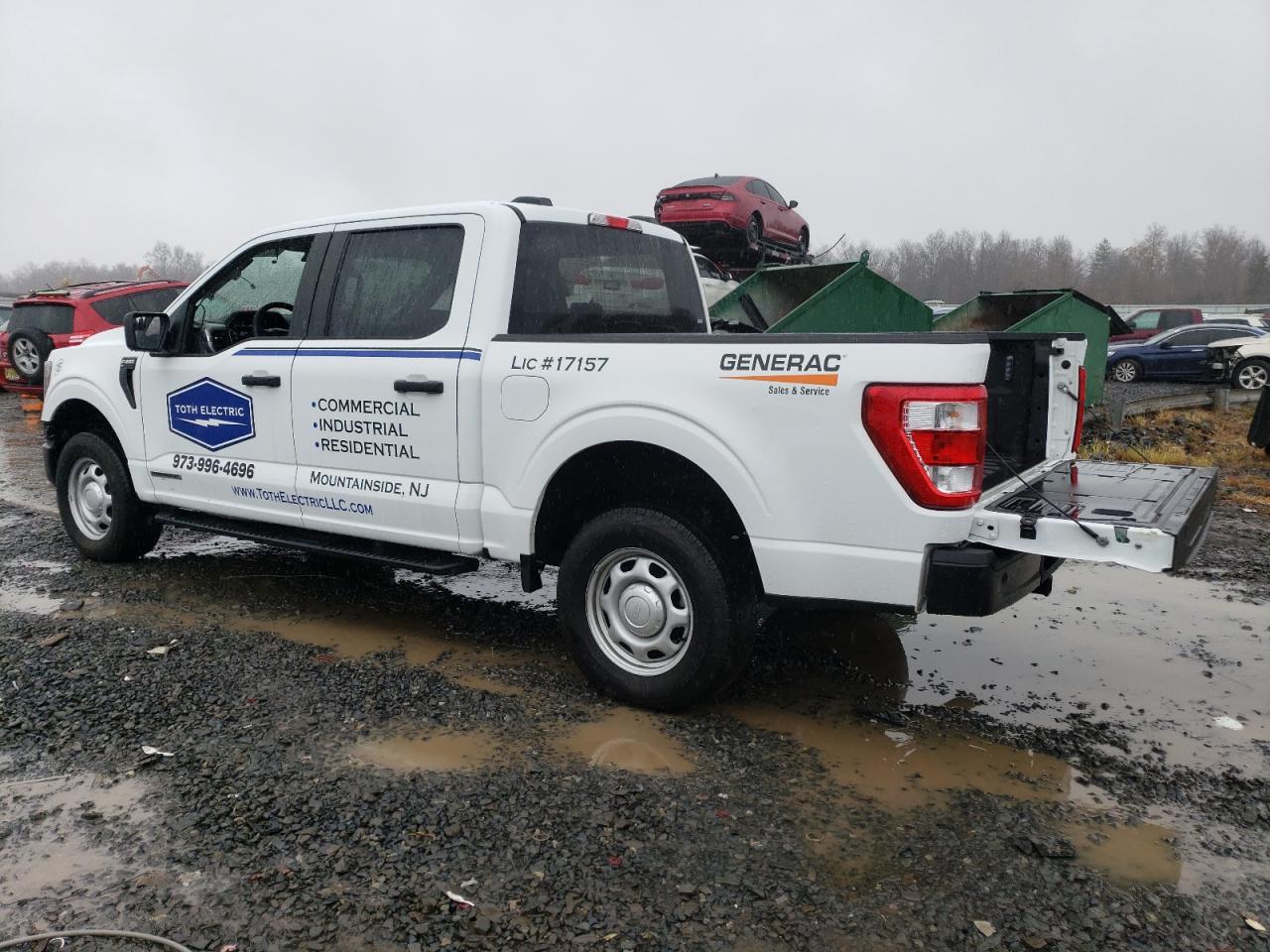 2023 FORD F150 SUPERCREW VIN:1FTFW1ED4PFC11929