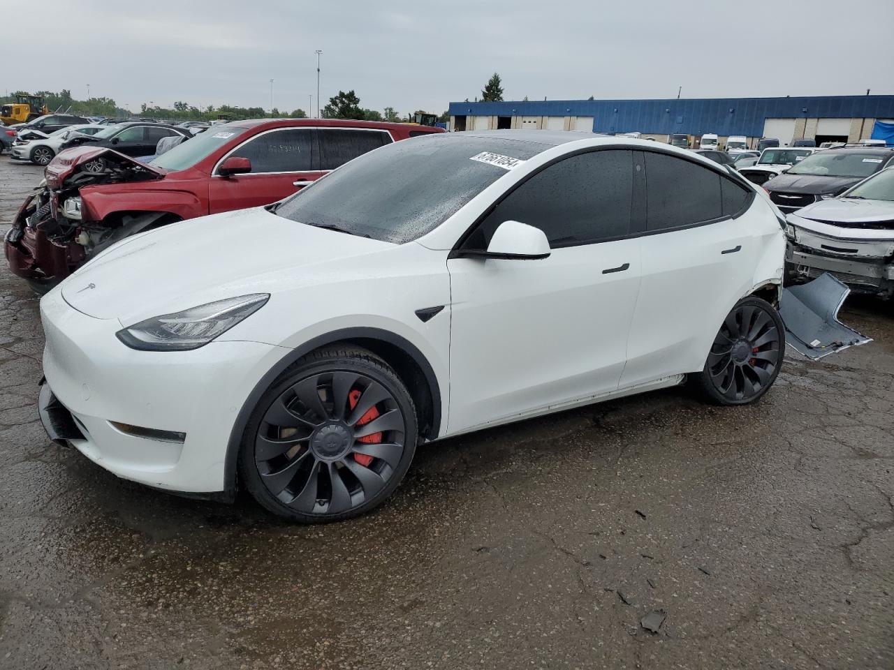 2022 TESLA MODEL Y  VIN:7SAYGDEE7NF315674