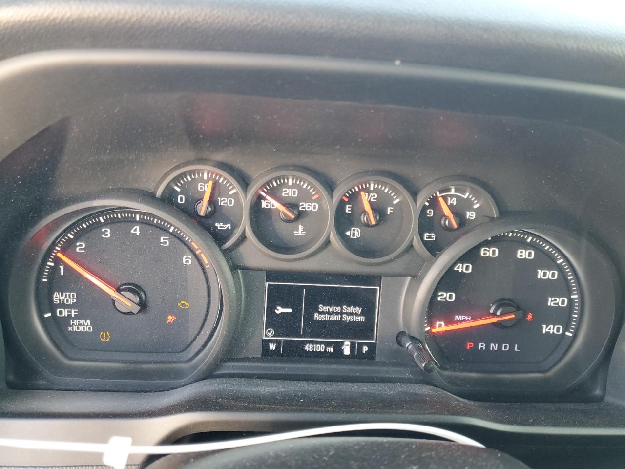 2022 CHEVROLET SILVERADO C1500 CUSTOM VIN:1GCPABEK3NZ509990