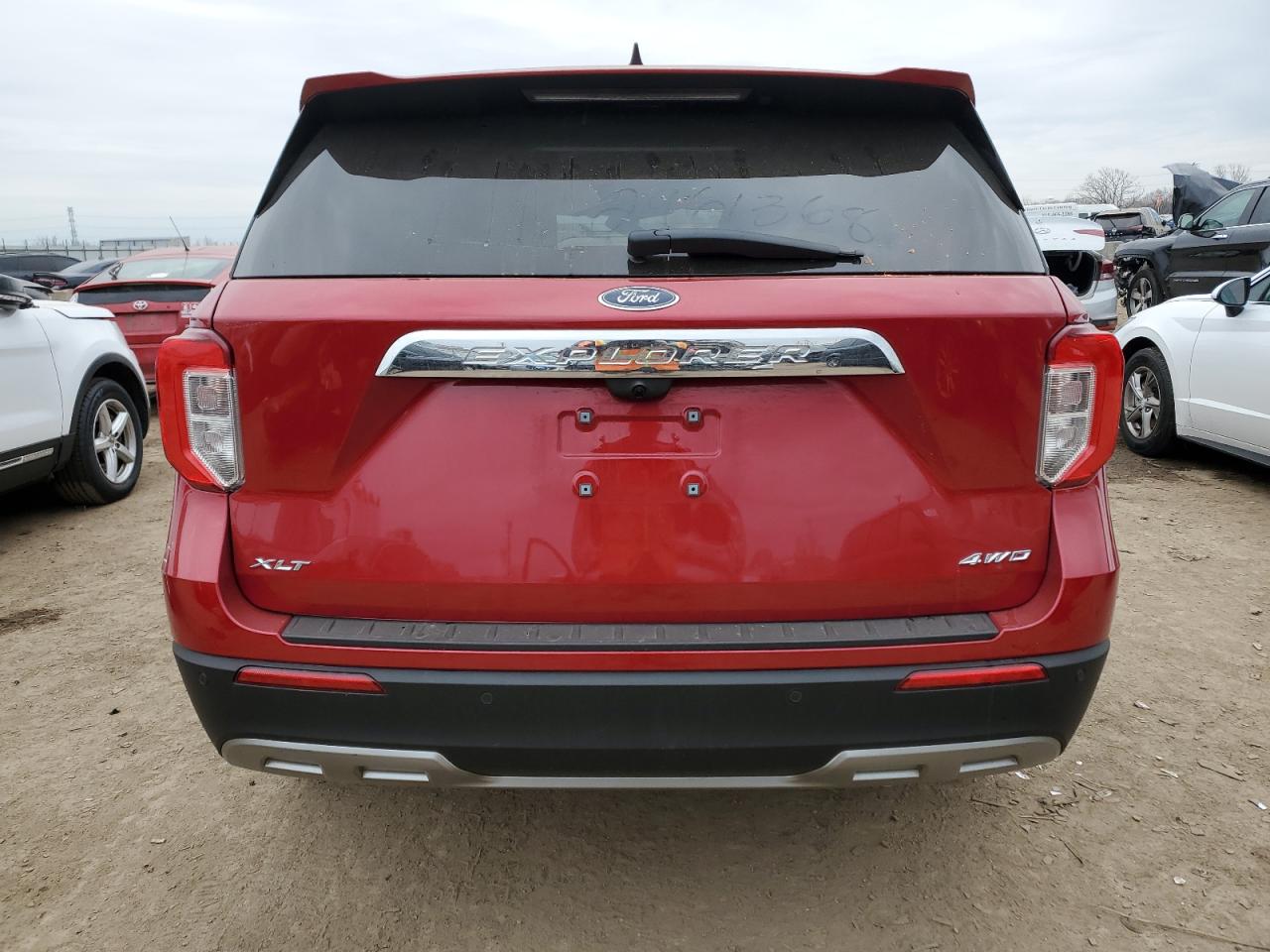 2022 FORD EXPLORER XLT VIN:1FMSK8DH4NGC48795