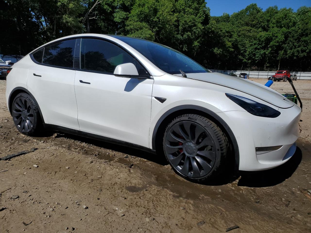 2022 TESLA MODEL Y  VIN:7SAYGDEF0NF380195