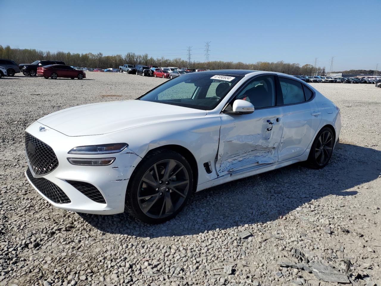 2023 GENESIS G70 BASE VIN:KMTG34TA2PU111879