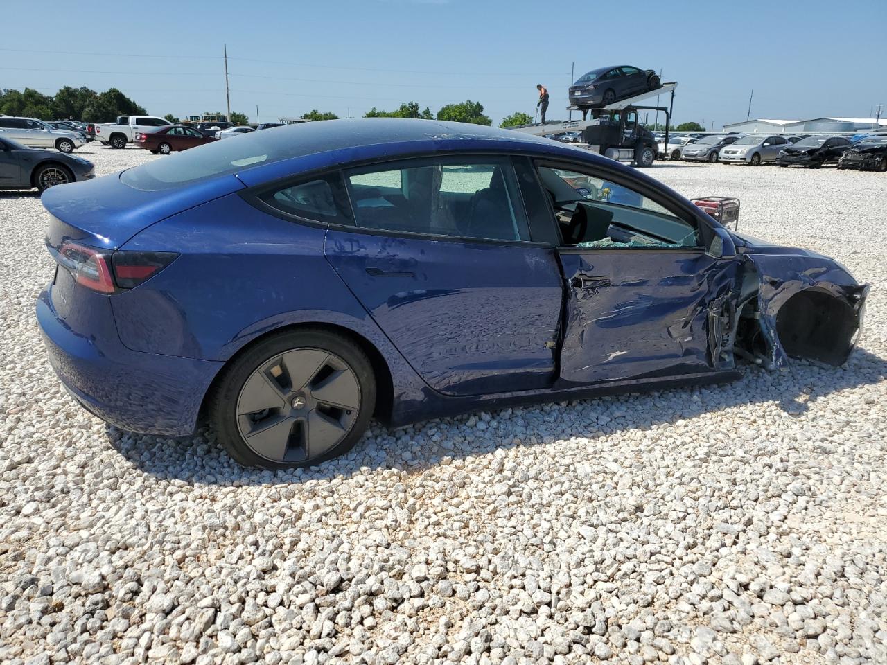 2022 TESLA MODEL 3  VIN:5YJ3E1EB3NF319805