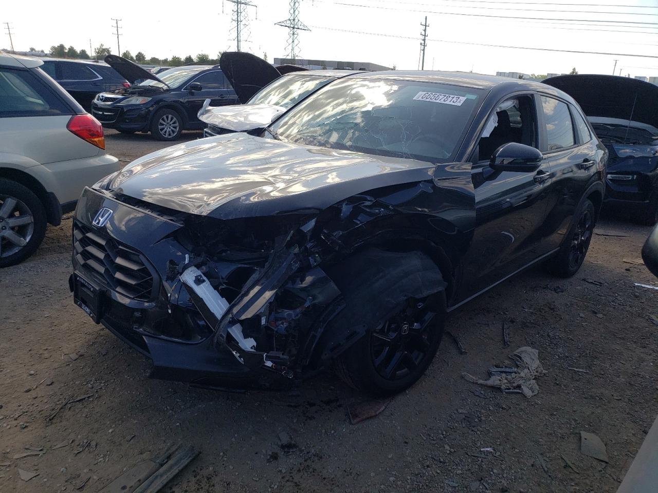 2023 HONDA HR-V SPORT VIN:3CZRZ2H56PM717996