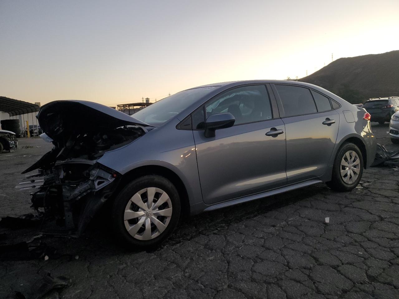 2022 TOYOTA COROLLA L VIN:5YFDPMAE6NP284391