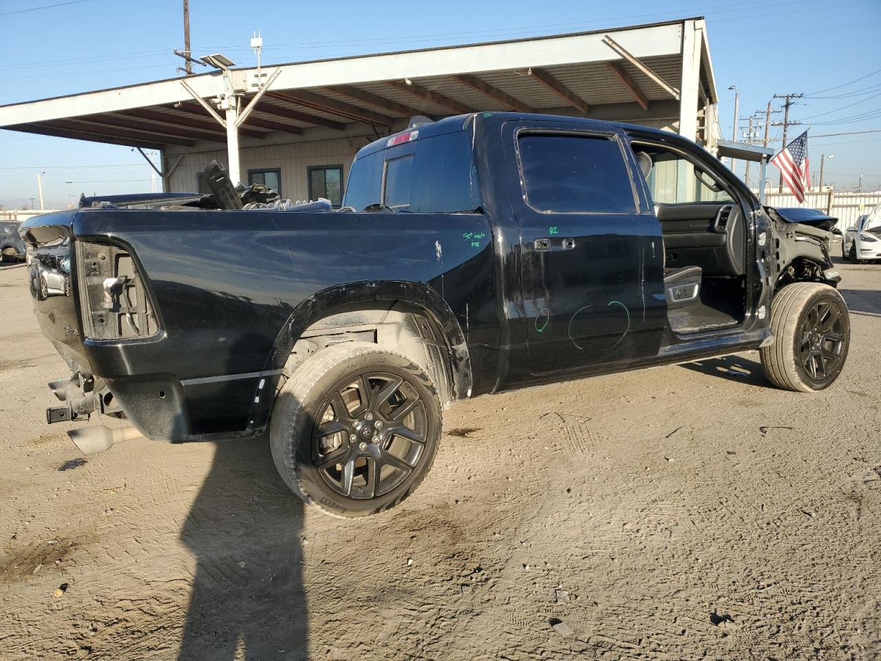 2022 RAM 1500 LARAMIE VIN:1C6SRFJT3NN400971