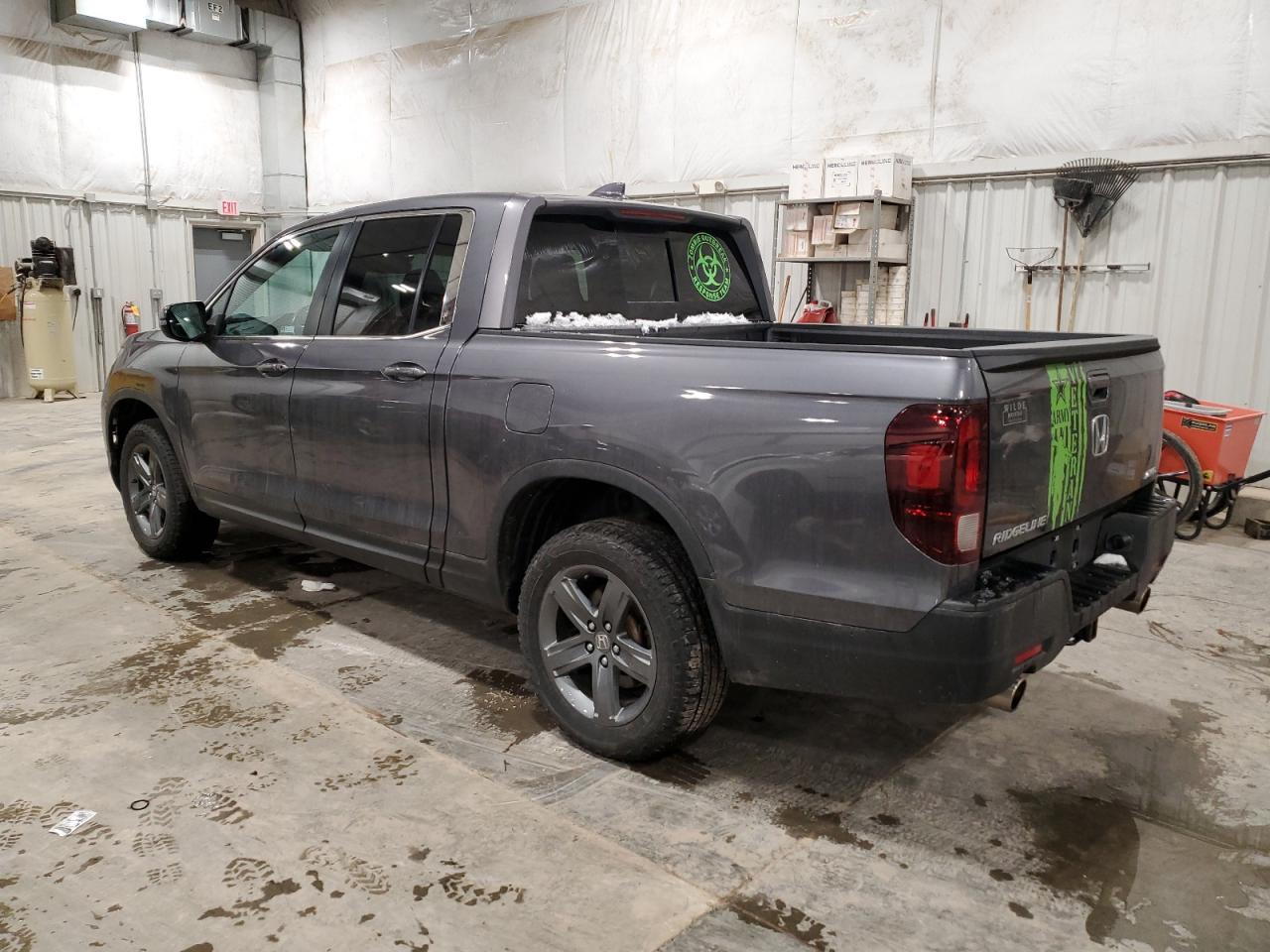 2023 HONDA RIDGELINE RTL VIN:5FPYK3F54PB007988