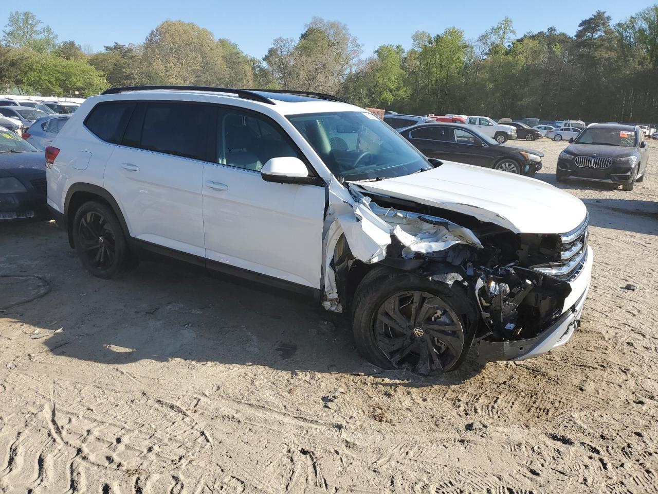 2023 VOLKSWAGEN ATLAS SE VIN:1V2KR2CA0PC547338