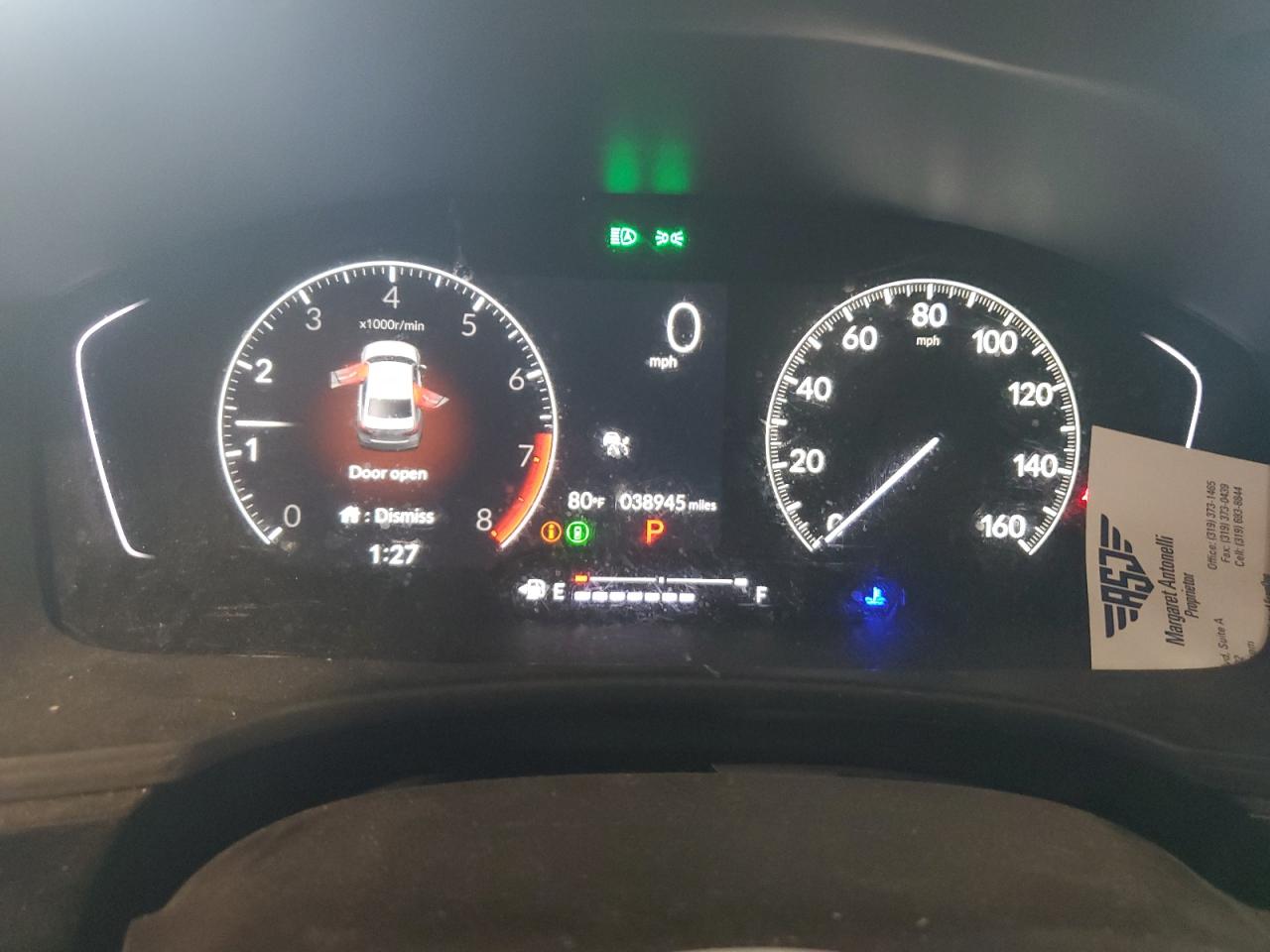 2023 HONDA CIVIC LX VIN:2HGFE2F20PH559779
