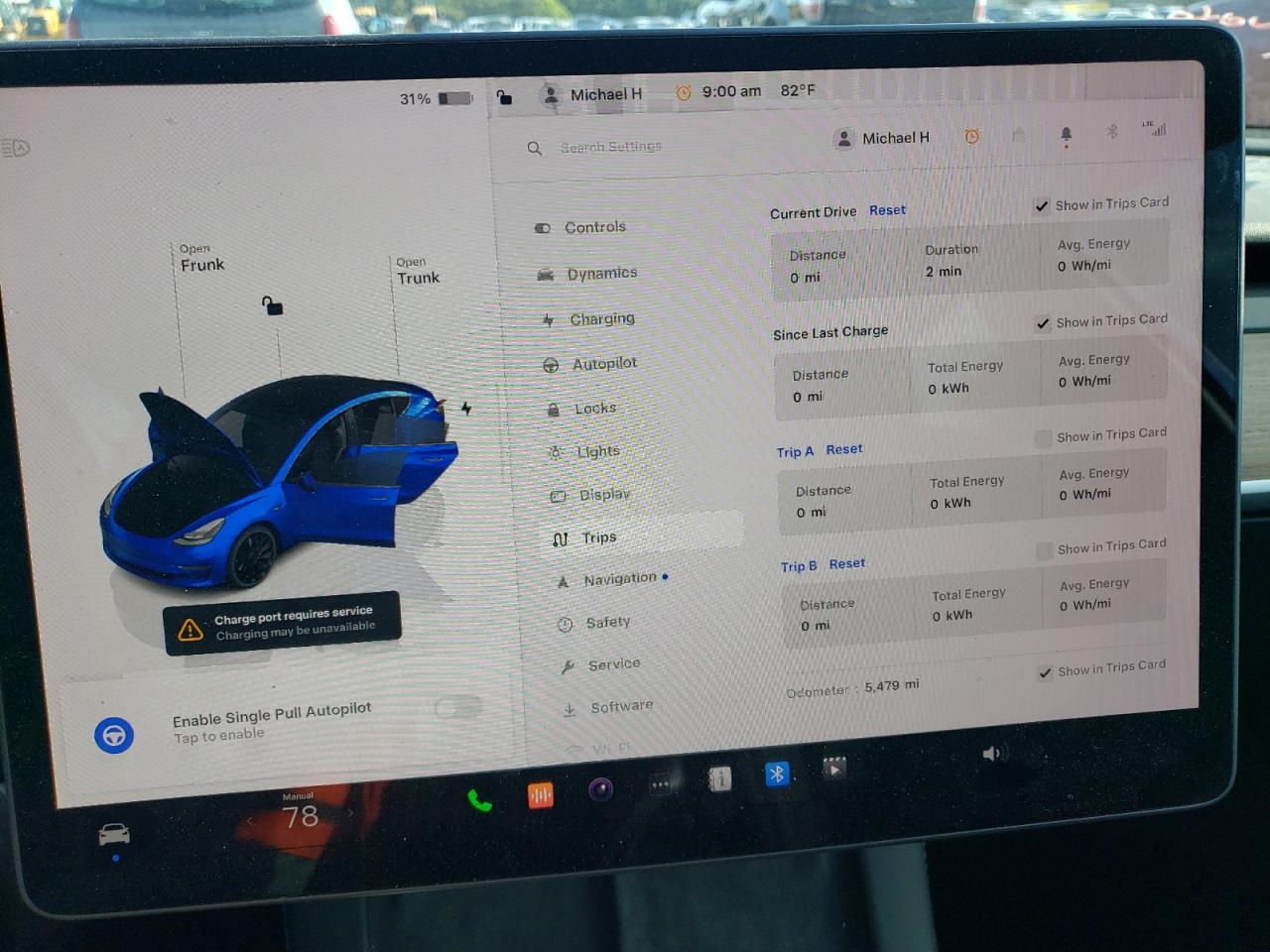 2023 TESLA MODEL 3  VIN:5YJ3E1EC9PF712624