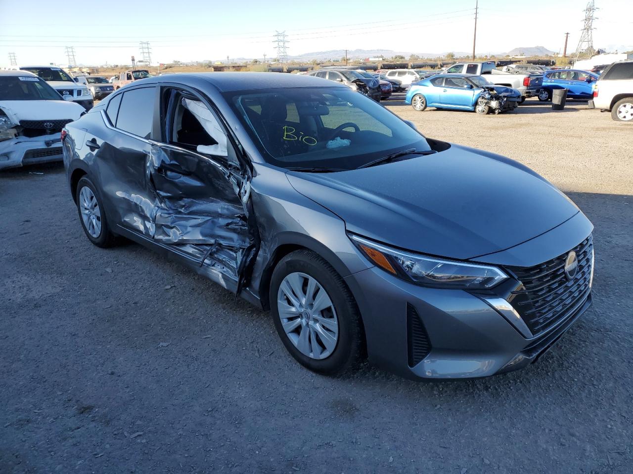 2024 NISSAN SENTRA S VIN:3N1AB8BV3RY320702