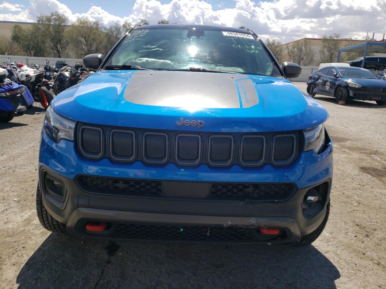 2022 JEEP COMPASS TRAILHAWK VIN:3C4NJDDB5NT104810