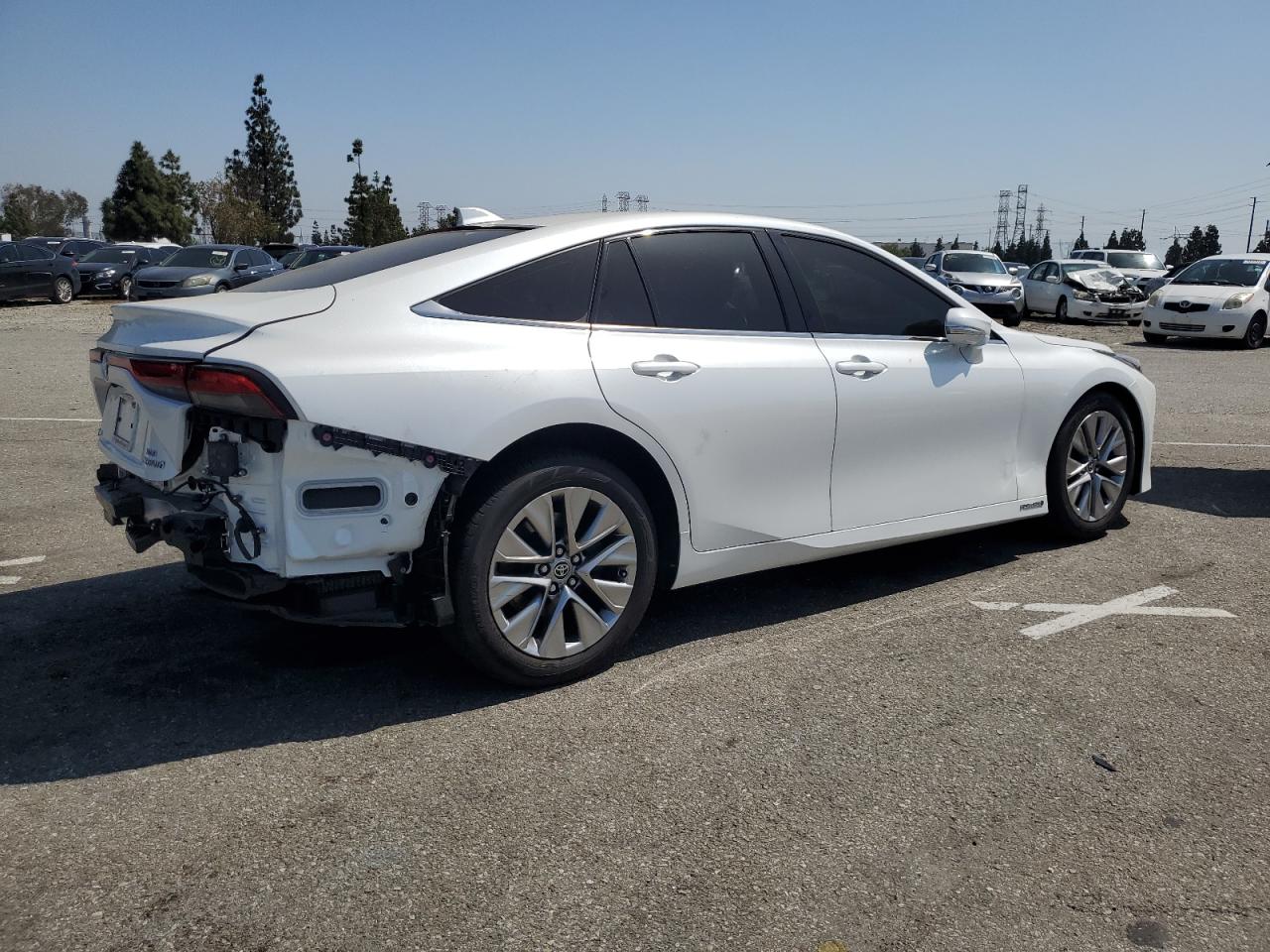 2022 TOYOTA MIRAI LE VIN:JTDAAAAA6NA007583