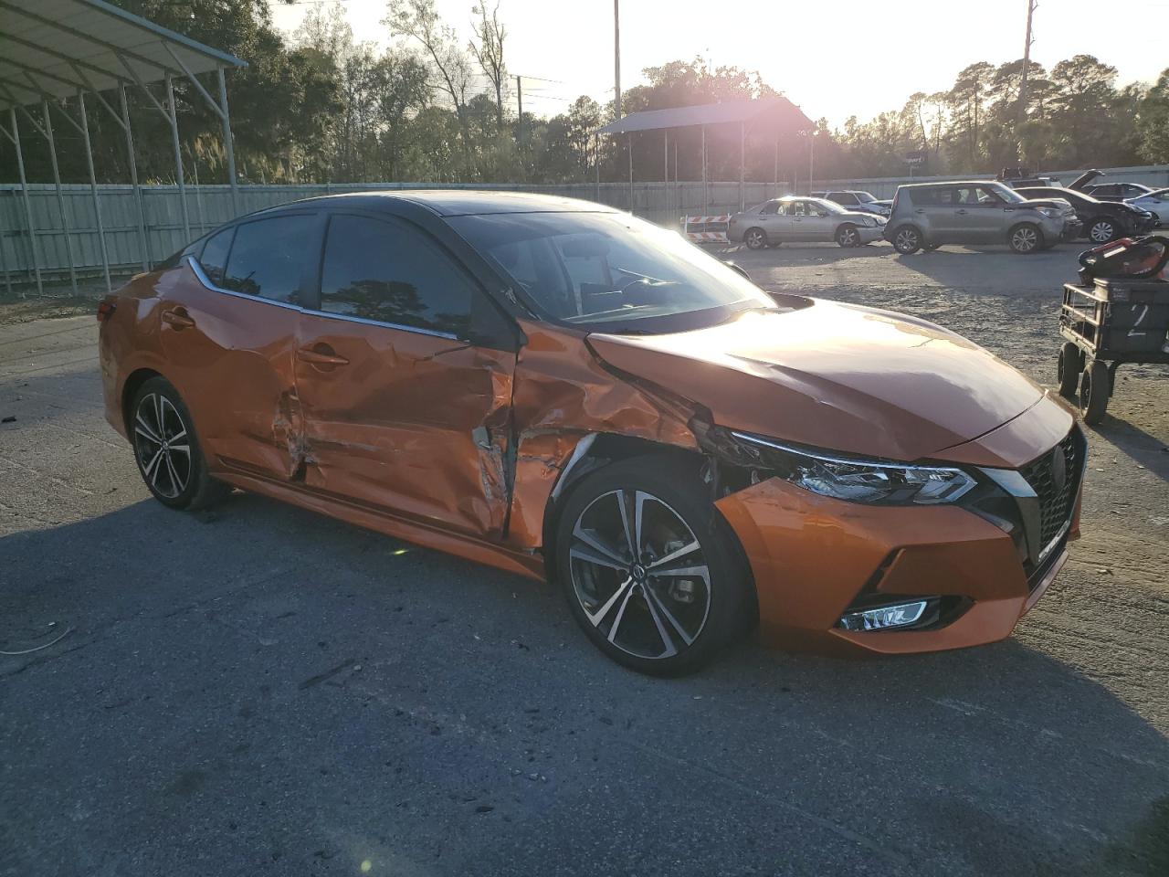 2022 NISSAN SENTRA SR VIN:3N1AB8DV0NY253287