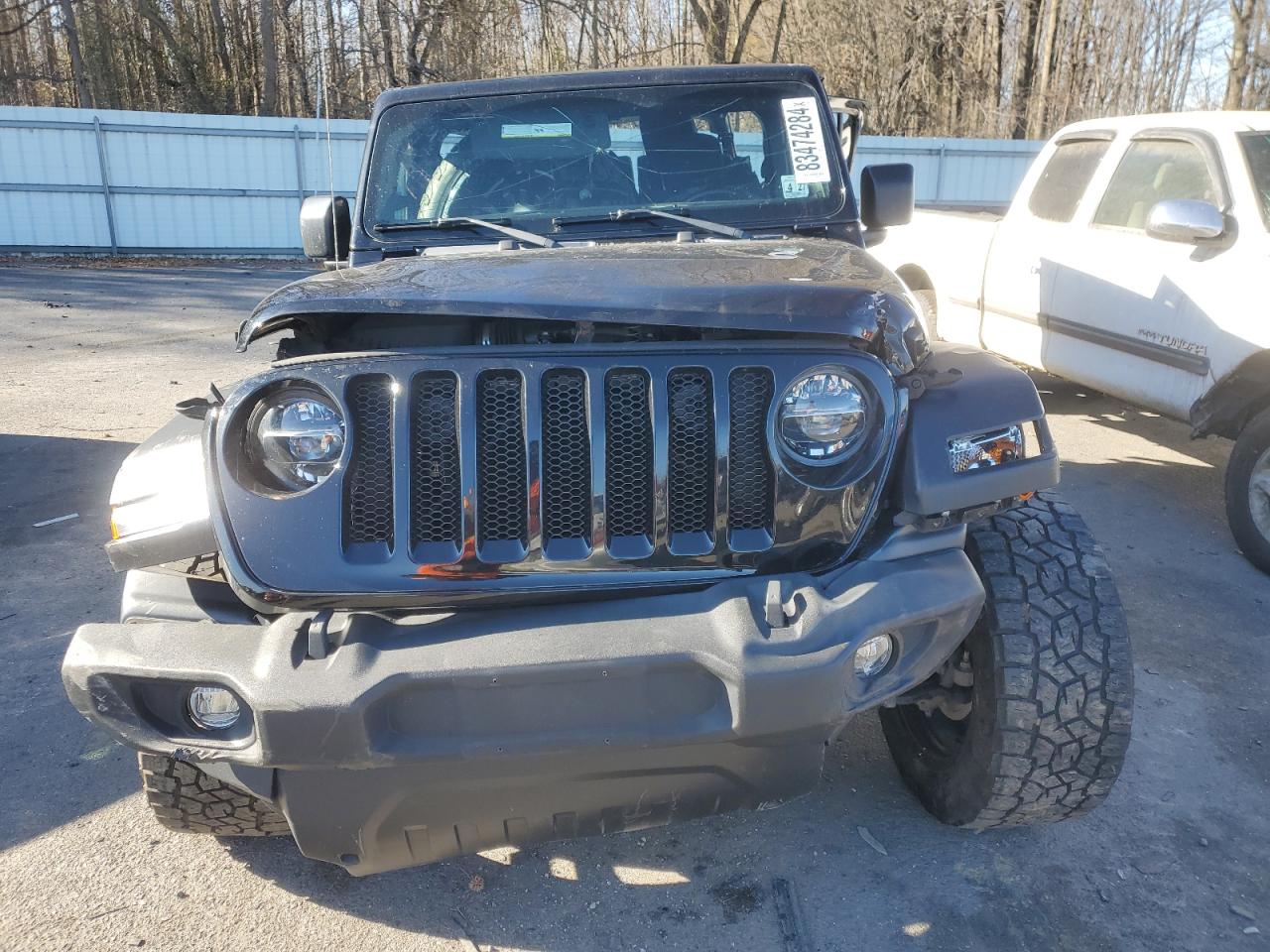 2022 JEEP WRANGLER UNLIMITED SPORT VIN:1C4HJXDG6NW144897