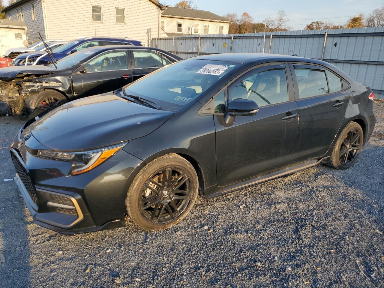 2022 TOYOTA COROLLA SE VIN:5YFS4MCE1NP113867