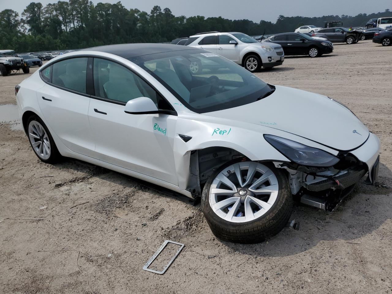 2023 TESLA MODEL 3  VIN:5YJ3E1EA8PF621357