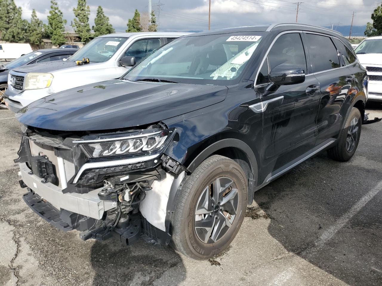 2022 KIA SORENTO S VIN:KNDRG4LG6N5072382