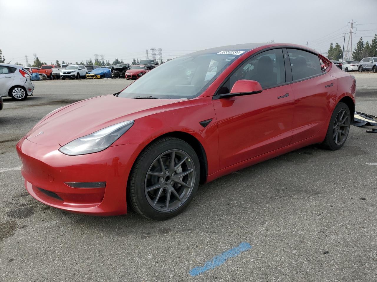 2023 TESLA MODEL 3  VIN:5YJ3E1EA7PF431811