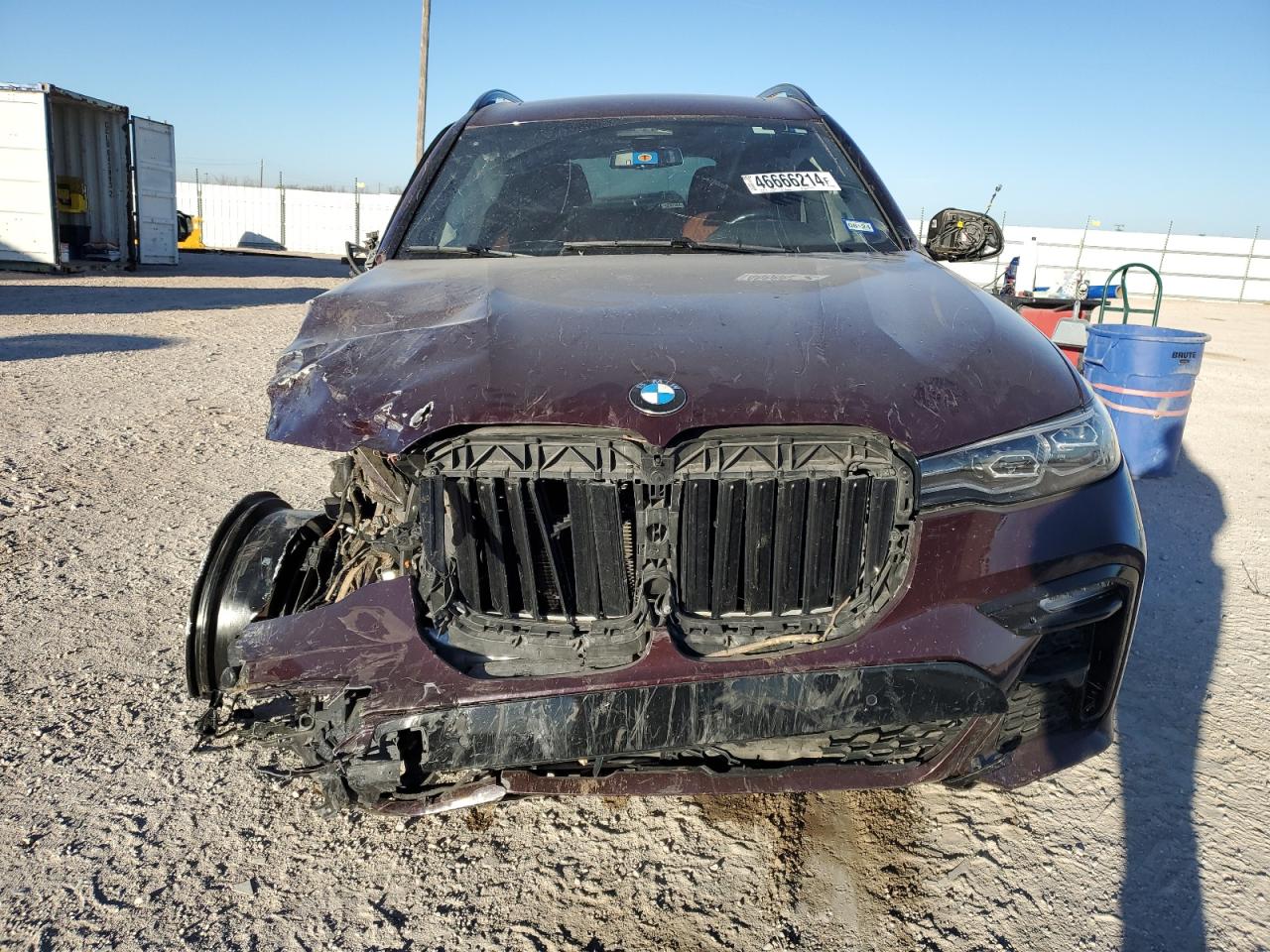 2022 BMW X7 XDRIVE40I VIN:5UXCW2C02N9J55864