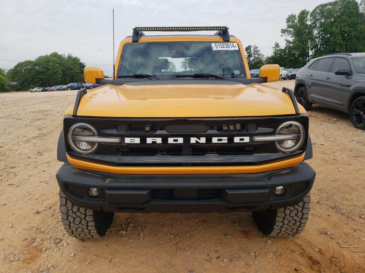 2022 FORD BRONCO BASE VIN:1FMDE5AH0NLB78139