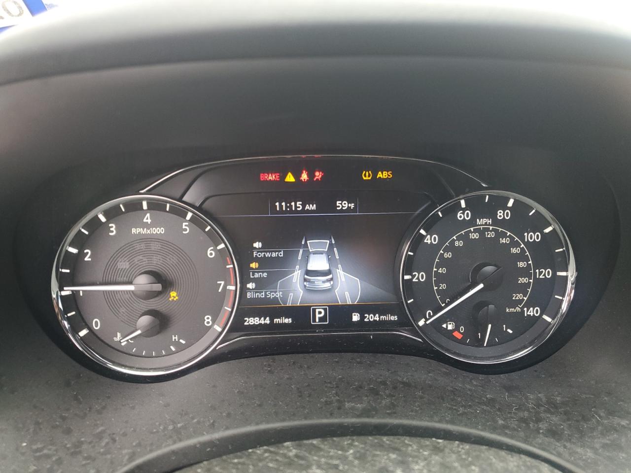 2022 INFINITI QX80 SENSORY VIN:JN8AZ2BF5N9743901