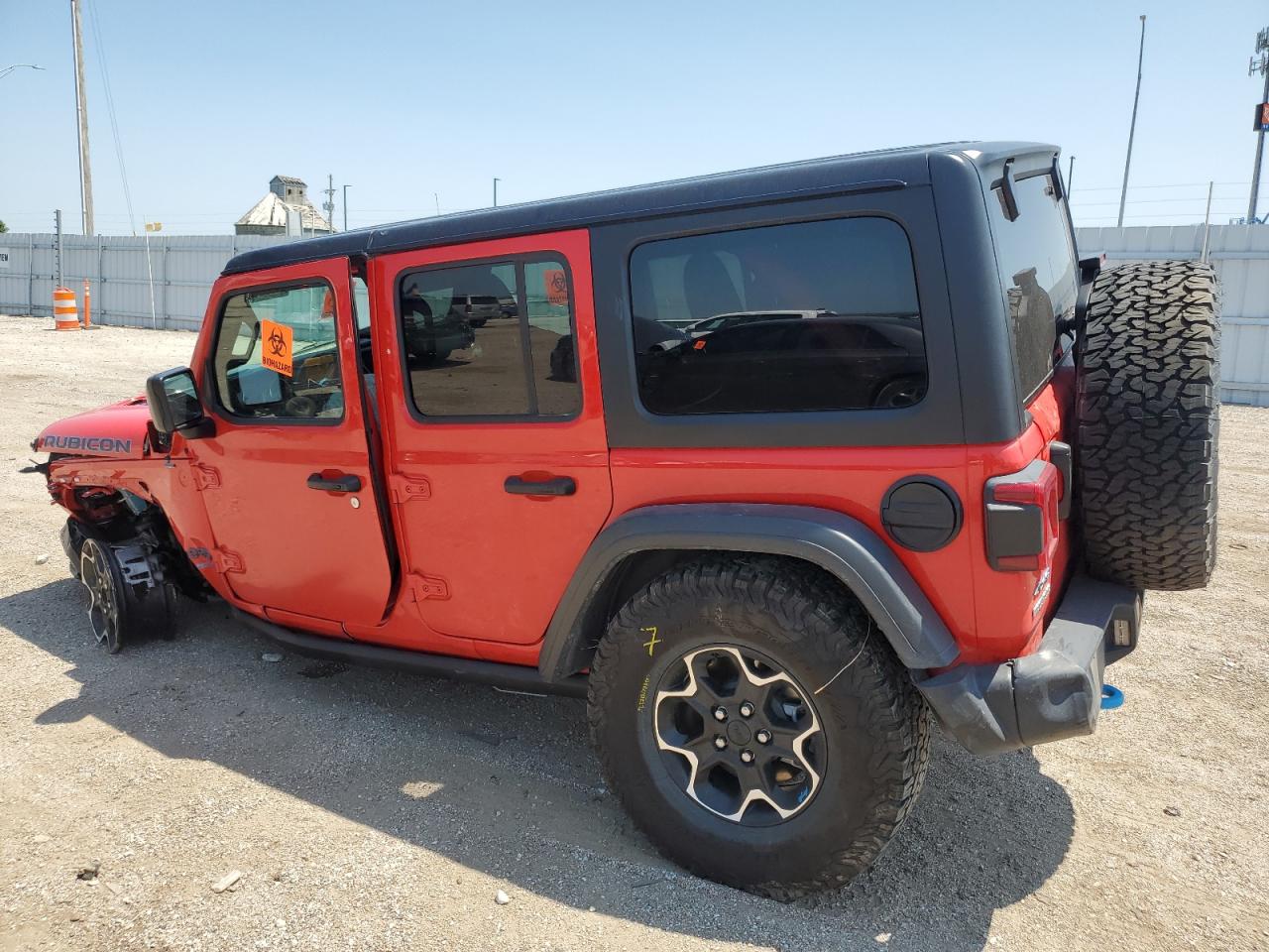 2022 JEEP WRANGLER UNLIMITED RUBICON 4XE VIN:1C4JJXR60NW170378