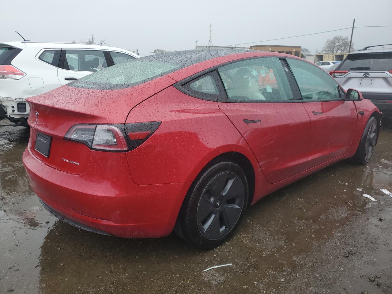 2022 TESLA MODEL 3  VIN:5YJ3E1EBXNF296068