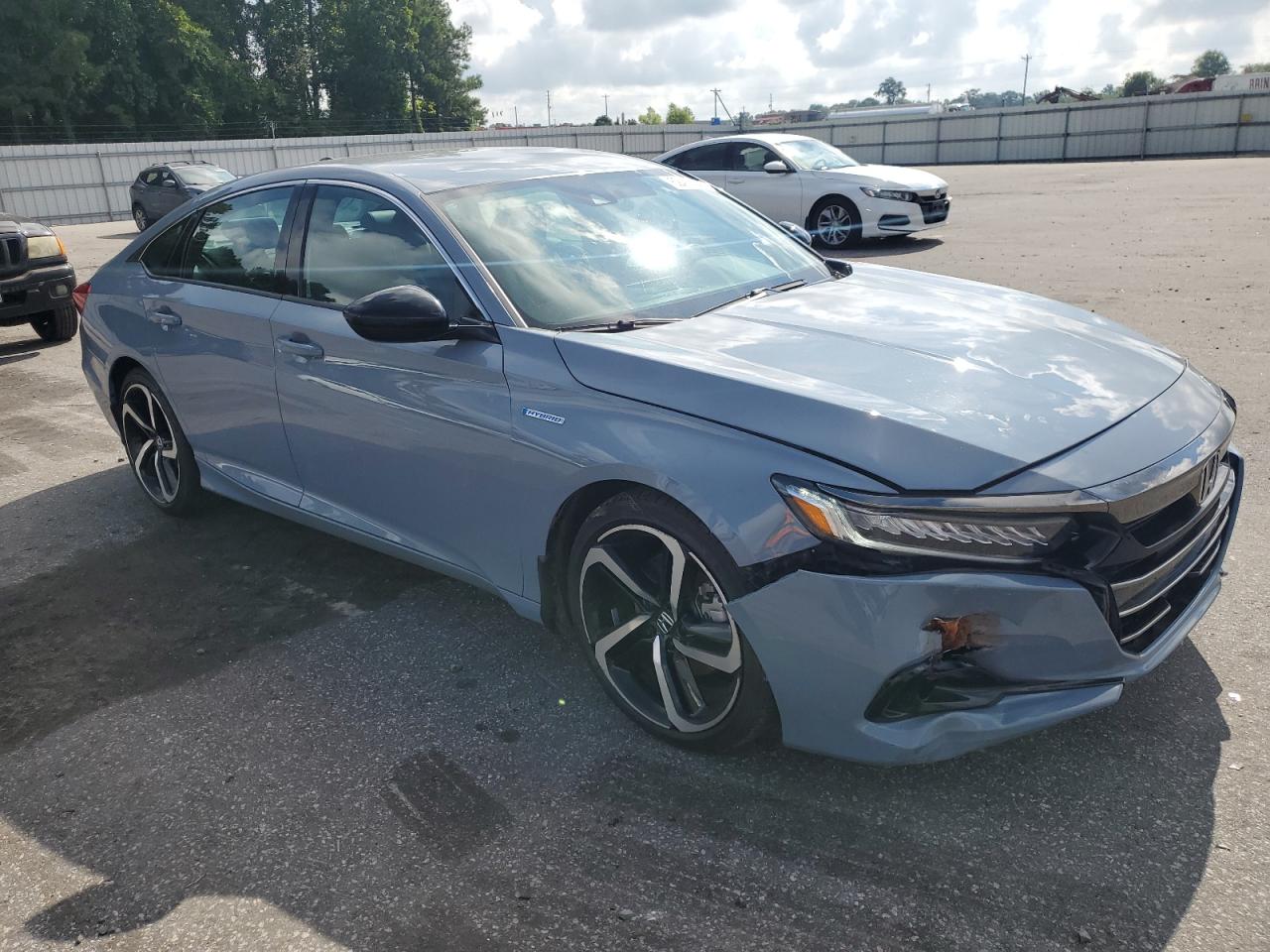 2022 HONDA ACCORD HYBRID SPORT VIN:1HGCV3F21NA033536